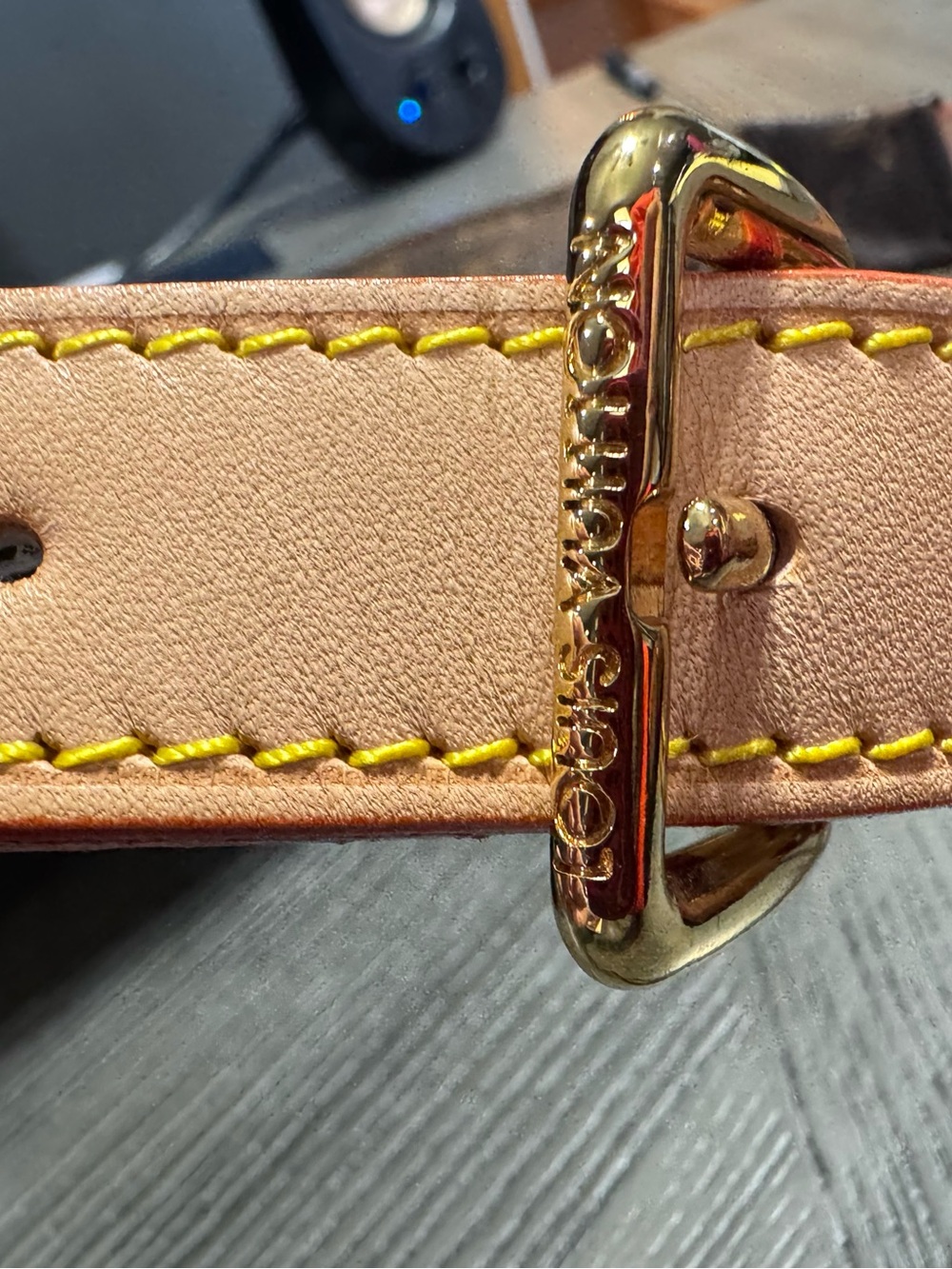 Louis Vuitton Monogram Mini Belt Bag in Brown with Tan Accent - Picture 9 of 9
